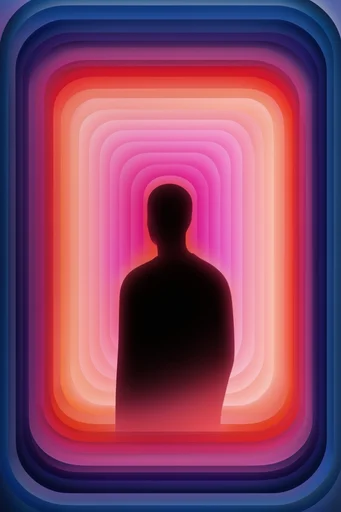 Luminous Psychedelic Depth moodboard — generate AI images in this style