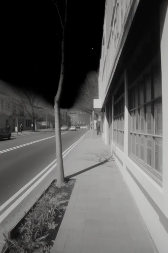 Stark Cosmic Noir style reference image — monochromatic astrophotography