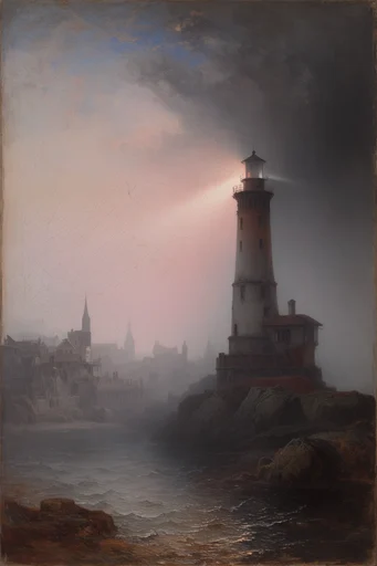 Ethereal Gothic Tonalism style reference image — soft-focus oil texture