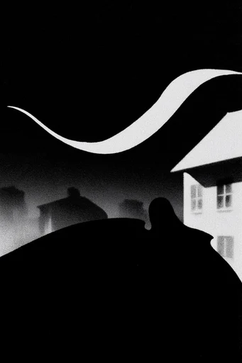 Luminous Noir Minimalism style reference image — high-contrast monochrome