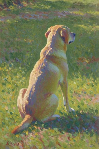 Ethereal Impressionist Pastoral style reference image — romanticized nature