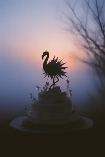 Ethereal Twilight Surrealism style reference image — melancholic whimsy