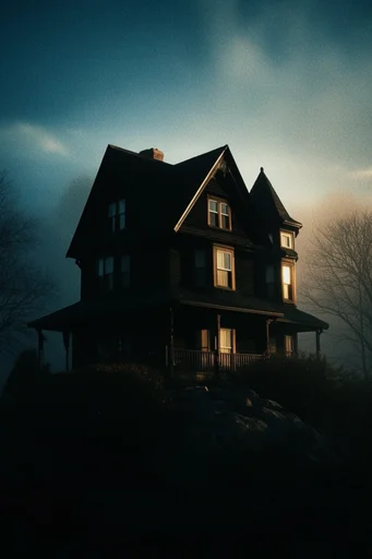 Cinematic Noir Analog style AI image example 4