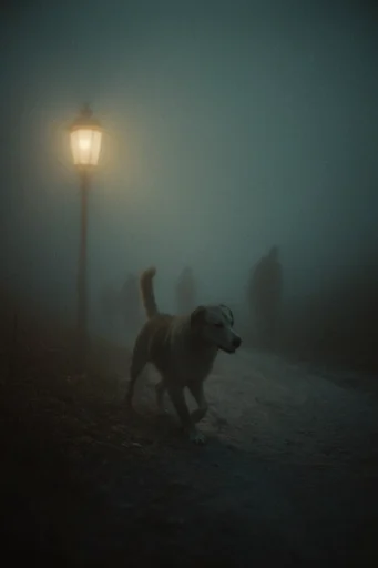 Atmospheric Nocturnal Haze style reference image — pictorialist texture