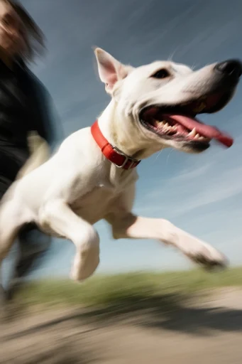 Kinetic Motion Velocity style reference image — vibrant color contrast
