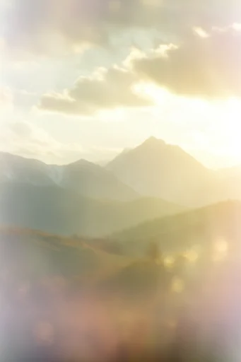 Nostalgic Golden Haze style reference image — golden hour backlighting