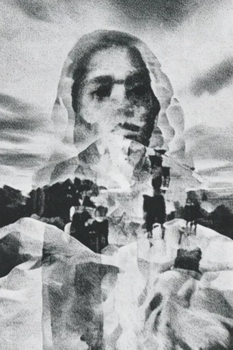 Gritty Analog Noir style AI image example 2