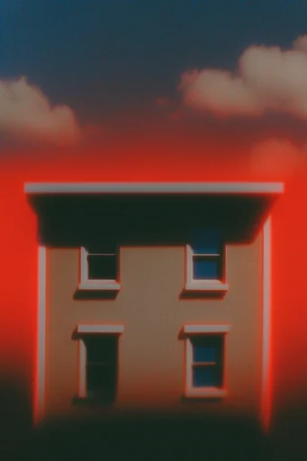 Cinematic Neon Noir style AI image example 4