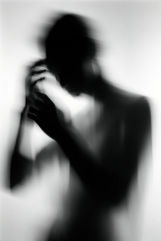 Ethereal Monochrome Motion style AI image example 1