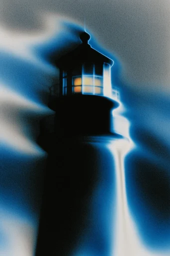 Solarized Spectral Gloom style reference image — liquid distortion