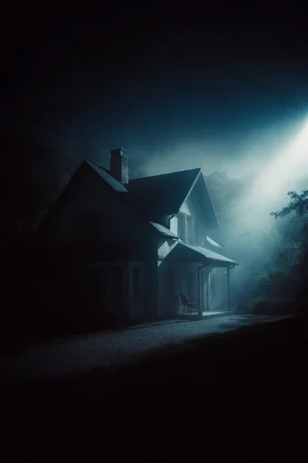 Cinematic Nocturnal Noir style AI image example 4