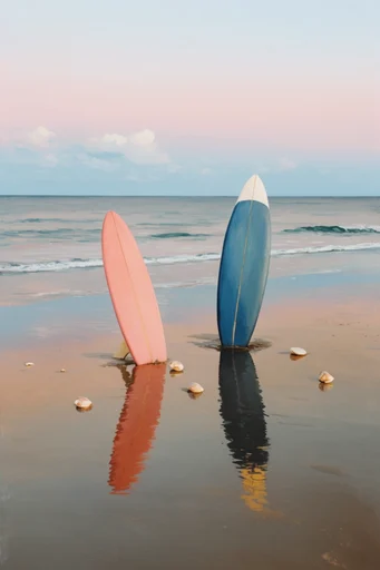 Kinetic Liminal Reflections style reference image — dreamlike motion blur