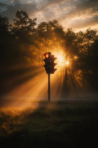 Ethereal Mystical Realism style reference image — volumetric light