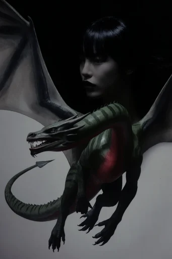 Cinematic Chiaroscuro Noir style reference image — pitch black background