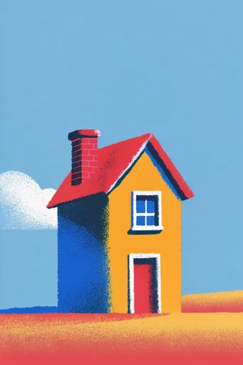 Vintage Graphic Pop style AI image example 4