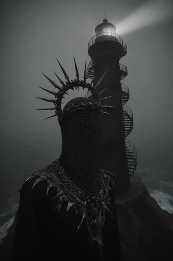 Sacred Gothic Opulence style reference image — dark fantasy portrait