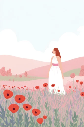 Artisanal Folk Whimsy style AI image example 2
