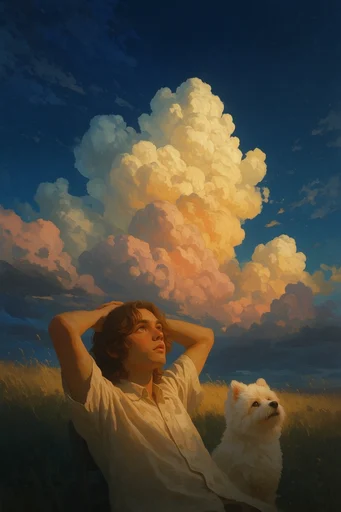 Luminous Twilight Storybook moodboard — generate AI images in this style