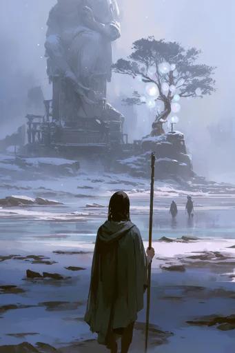 Ethereal Monumental Dreamscapes moodboard — generate AI images in this style
