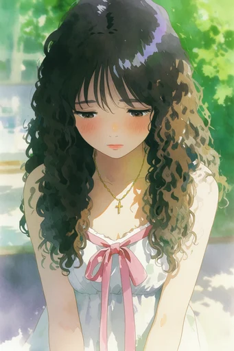 Luminous Nostalgic Anime style reference image — nostalgic slice of life