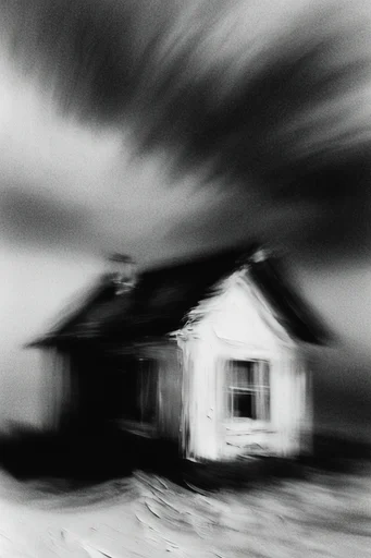Spectral Noir Abstraction style AI image example 4
