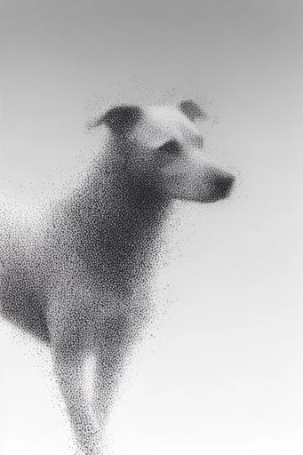 Ethereal Granular Twilight style reference image — lo-fi film aesthetic