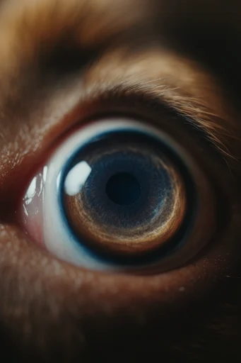 Luminous Ocular Macro style reference image — specular highlights