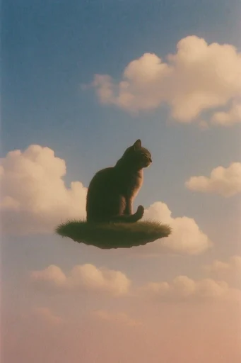 Ethereal Vintage Surrealism style reference image — dreamlike atmosphere