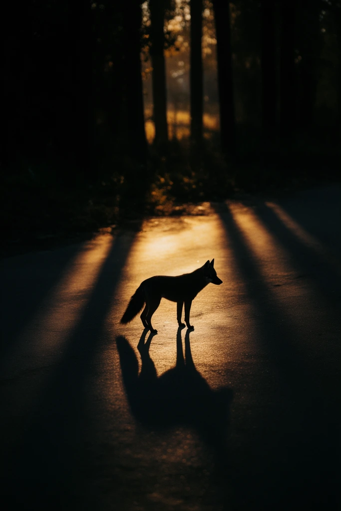 Amber Chiaroscuro Cinematic style AI image example 3