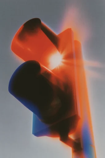 Thermal Grain Chromaticism style reference image — thermal gradient aura