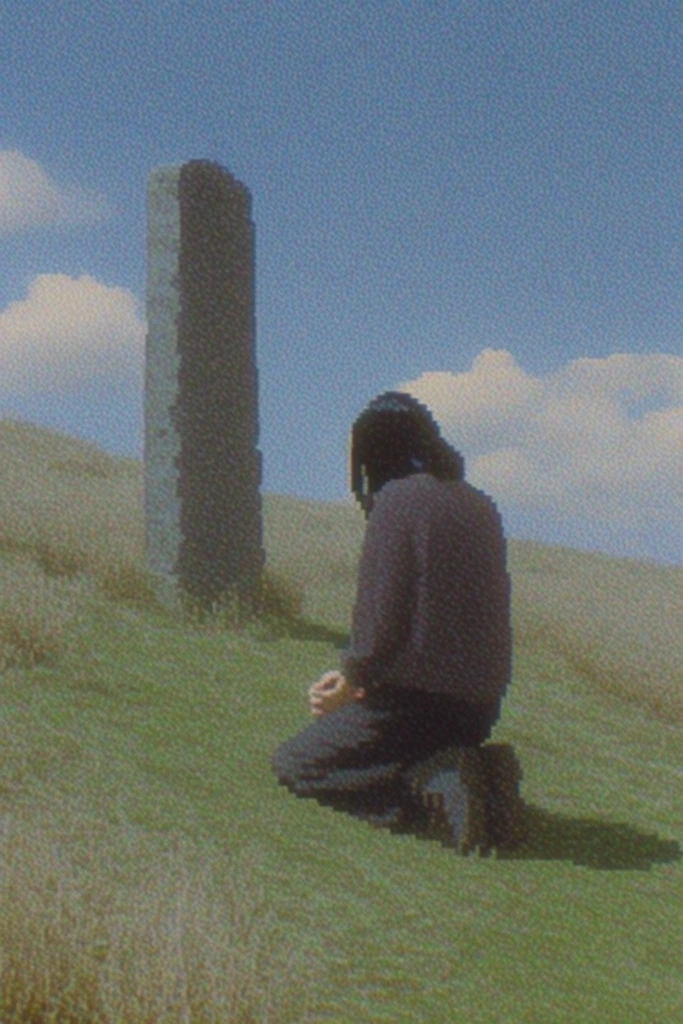 Nostalgic Pastoral Realism style AI image example 1