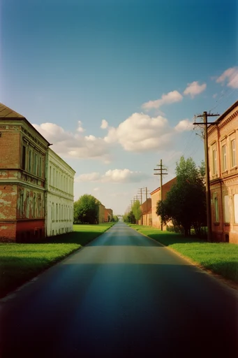 Surrealist Liminal Pastoralism style reference image — liminal space