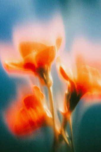 Ethereal Thermal Motion style reference image — fluid smoky trails