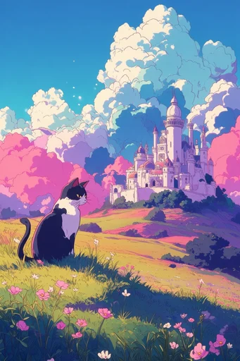 Nostalgic Surreal Dreamscape style reference image — lo-fi aesthetic