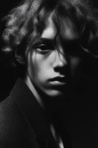 Stippled Chiaroscuro Noir moodboard — generate AI images in this style