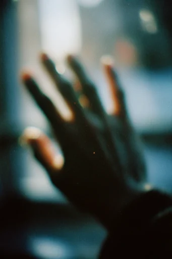 Ethereal Nocturnal Blur style reference image — deep indigo and teal palette