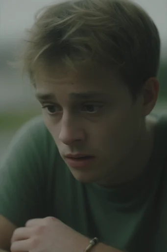 Muted Cinematic Intimacy style reference image — desaturated cool tones