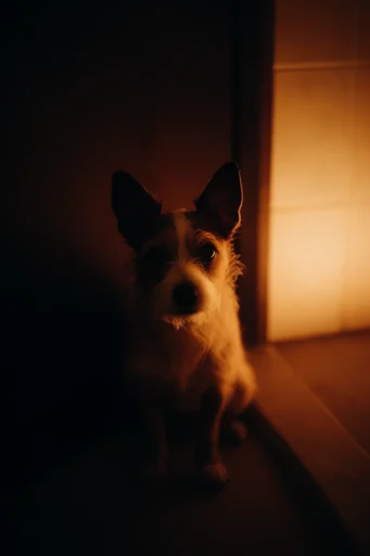 Cinematic Nocturnal Noir style reference image — 35mm film grain