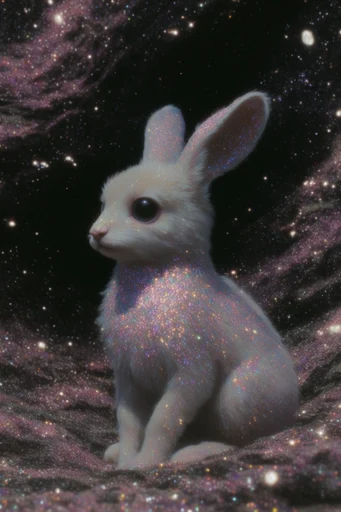 Ethereal Cosmic Luminescence style AI image example 3