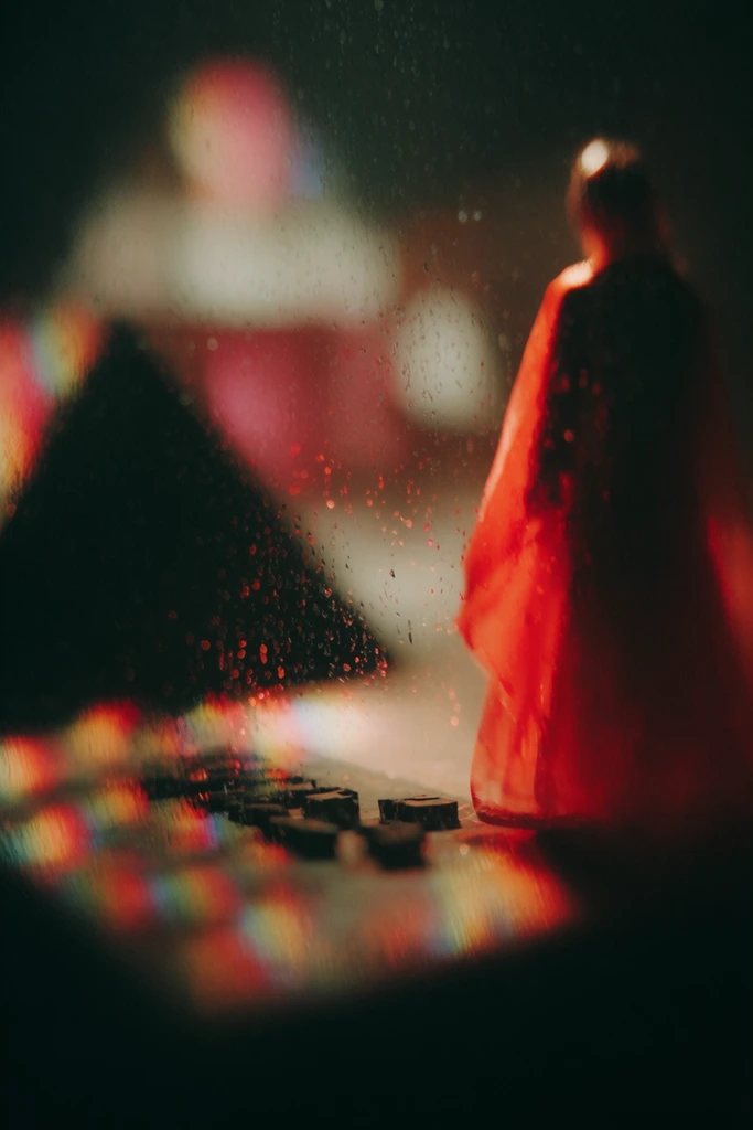 Prismatic Nocturnal Dreamscape style AI image example 2