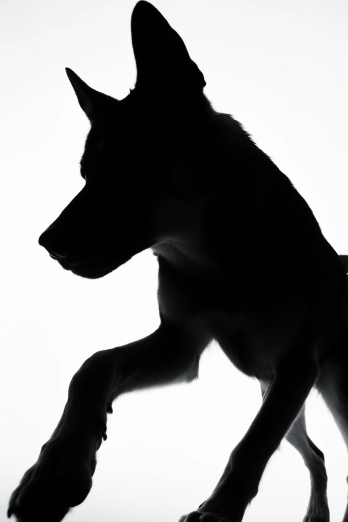 Graphic Avant-Garde Silhouette style AI image example 3