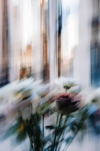 Kinetic Liquid Impressionism style reference image — fluid long exposure
