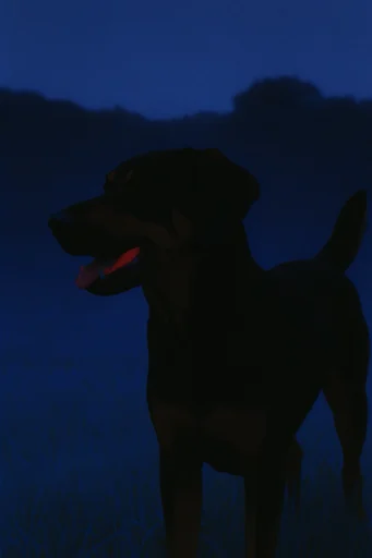 Melancholic Nocturnal Minimalism style reference image — subtle luminescence