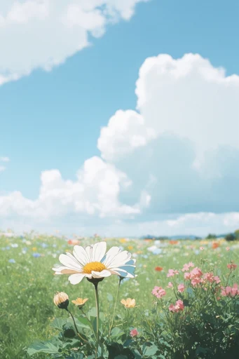 Vibrant Skyward Perspective style reference image — crisp photography