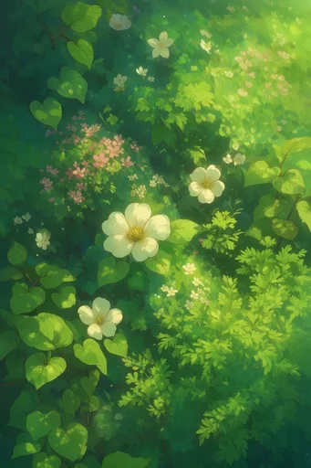 Nostalgic Ghibli Verdancy style reference image — nostalgic anime aesthetic
