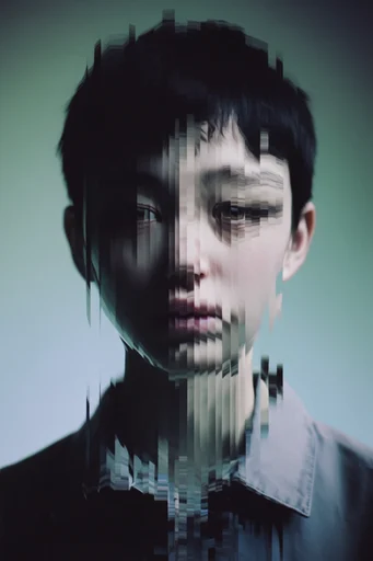 Fragmented Temporal Surrealism moodboard — generate AI images in this style