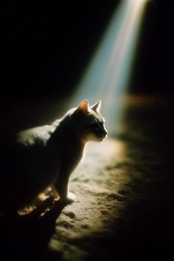 Volumetric Chiaroscuro Mysticism style reference image — ethereal glow