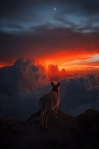 Luminous Twilight Dreamscapes style reference image — golden hour twilight