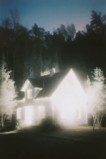 Spectral Nocturnal Glow style reference image — nocturnal surrealism