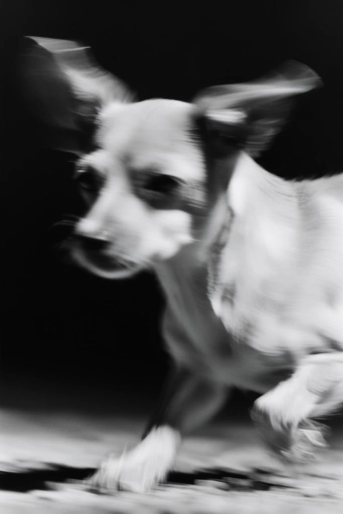 Spectral Industrial Noir style AI image example 3